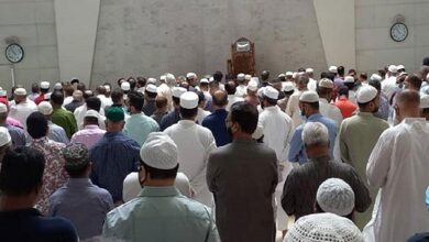 Photo of Former Finance Minister AMA Muhith’s first namaj-e-janaza held