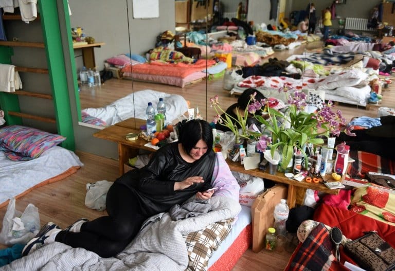 For Ukraine's displaced, spring also brings grief