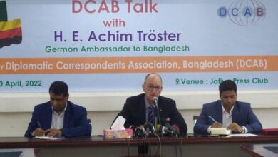Photo of German envoy disowns BNP statement quoting him