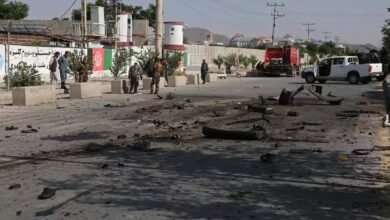 Photo of At least nine killed by bomb blasts on minibuses in Afghan city
