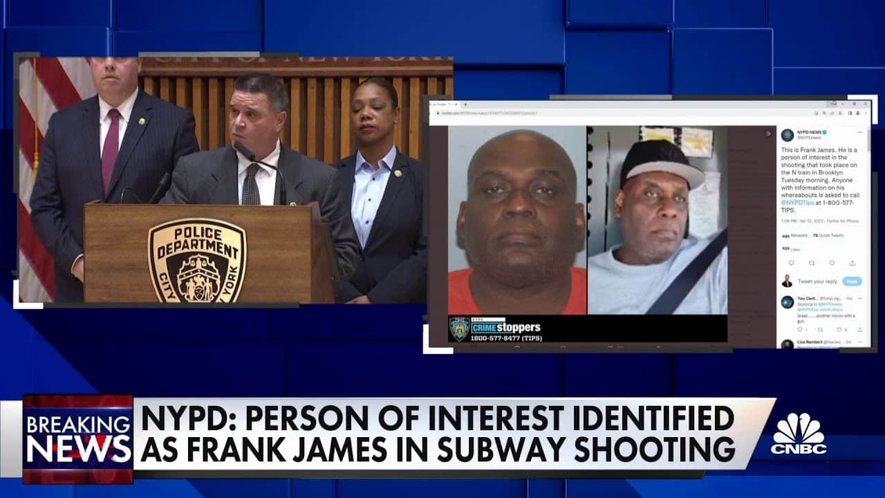 New York Police identify 'person of interest' in Brooklyn subway shooting