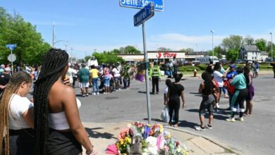 Photo of US shaken by racist mass shooting, weekend of gun violence