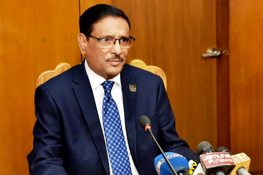 Obaidul Quader urges AL men to remain united under Sheikh Hasina's leadership