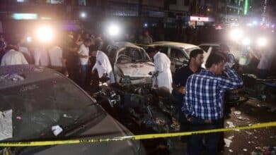 Photo of One killed, 12 injured in Karachi bombing: police
