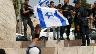 Photo of Tension in Jerusalem at start of Israeli ‘flag march’