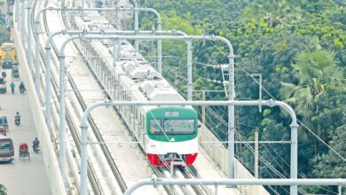 Photo of Major work of metro rail’s Uttara to Agargaon section completed