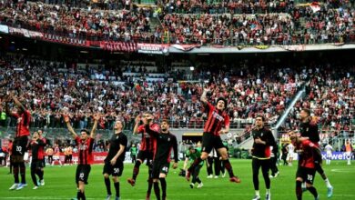 Photo of Milan on brink of title triumph as relegation battle hots up