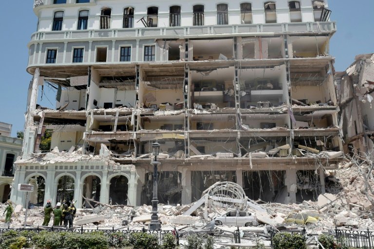 Death toll climbs to 22 in Havana hotel blast, gas leak suspected