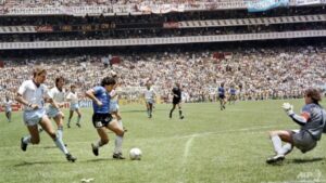 Maradona's 'hand of God' World Cup jersey auctioned for $9.3 mln: Sotheby's