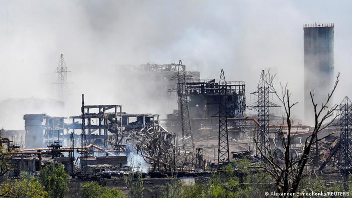 Russia claims 'full control' of Mariupol steel plant