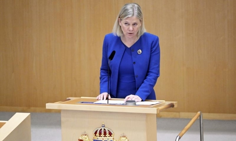 'A historic change in our country's security policy': PM Magdalena Andersson as Sweden joins Finland in seeking NATO membership