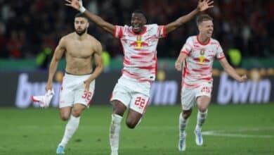 Photo of RB Leipzig win first German Cup trophy
