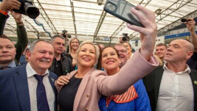 Photo of Sinn Fein hails ‘new era’ for N.Ireland after historic poll win