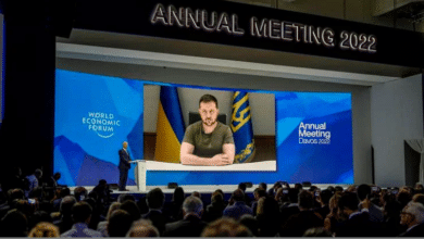 Photo of President Volodymyr Zelenskyy urges ‘maximum’ sanctions on Russia in Davos talk, calls for special funding for Ukraine