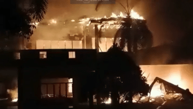 Photo of Sri Lanka crisis: Rajapaksa family’s ancestral home set on fire; watch video