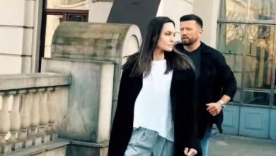Photo of Angelina Jolie makes surprise Ukraine trip