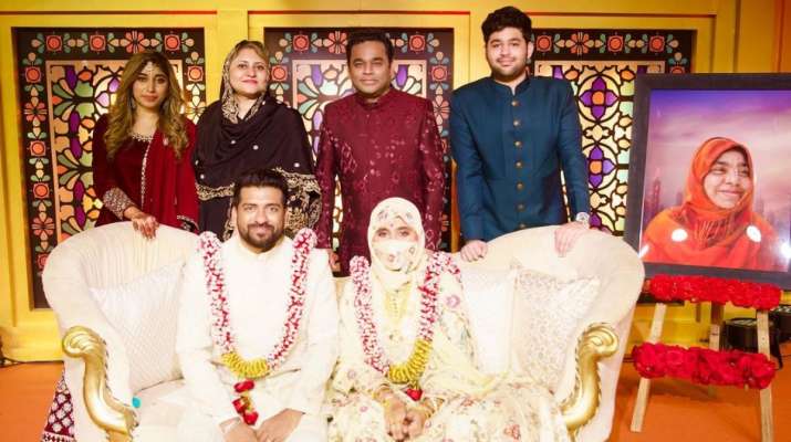 AR Rahman`s daughter Khatija ties the knot with Riyasdeen Shaik Mohamed