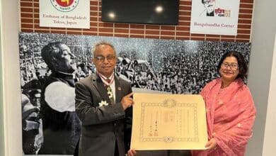 Photo of CVF Special Envoy Abul Kalam Azad receives Order of the Rising Sun award