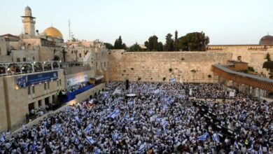 Photo of Israeli nationalists march through Jerusalem’s Old City