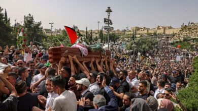 Photo of Outcry after Israel police beat mourners at journalist funeral
