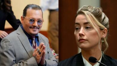 Photo of Amber Heard ENDS testimony asking Johnny Depp to ‘leave me alone’
