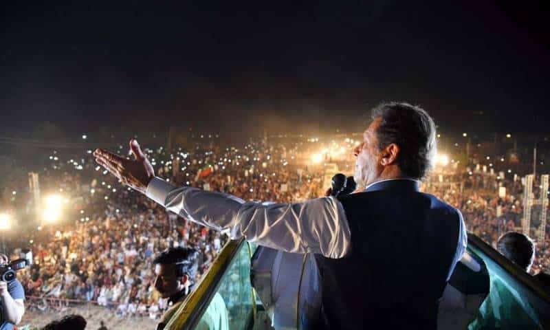 'Recorded video to be released if something happens to me,' Imran Khan says in Sialkot jalsa