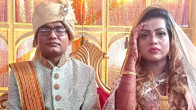 Photo of Sanai Mahbub ties the knot
