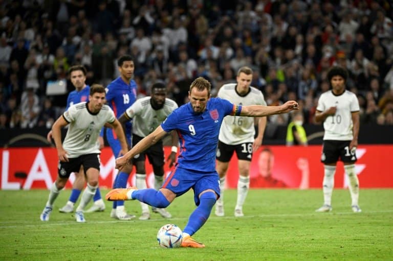 Kane's 50th England goal rescues draw with Germany