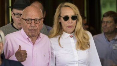 Photo of Rupert Murdoch and Jerry Hall to divorce: New York Times