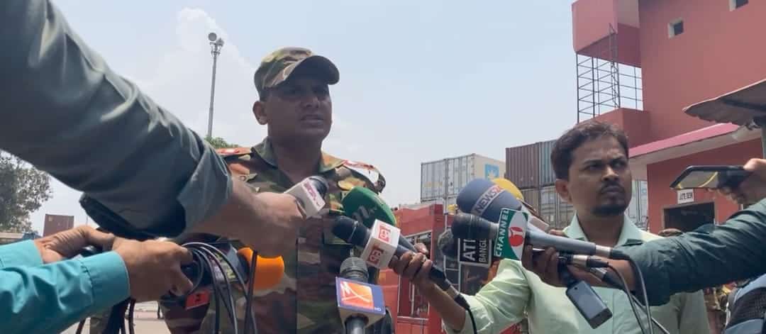 BM depot fire under control: Army official