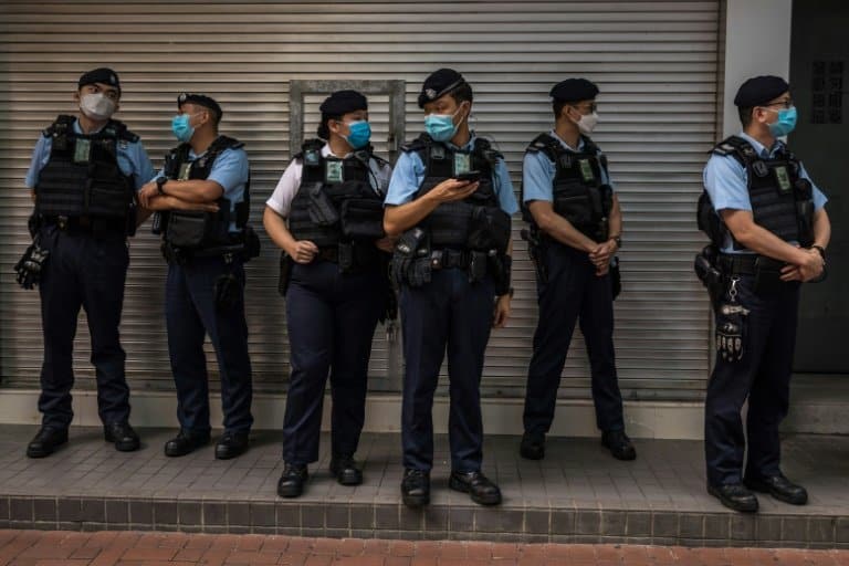 Police close Hong Kong's Victoria Park on eve of Tiananmen anniversary