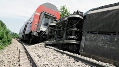 Photo of Train crash kills at least four near German resort
