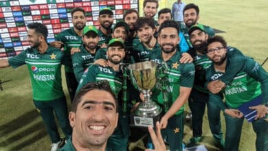 Photo of Dustbuster Shadab stars as Pakistan clinch clean-sweep of West Indies