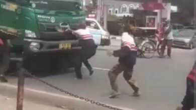Photo of In new trend, teenagers jump in front of trucks to ‘challenge’ Angel of Death