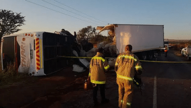 Photo of South Africa: 15 dead, 37 injured in bus, truck collision