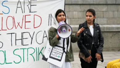 Photo of ‘Girls’ education is a climate solution’: Malala Yousafzai joins climate protest