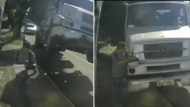 Photo of Watch: Brazilian man escapes accident miraculously