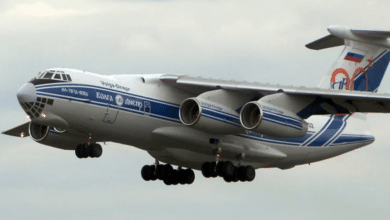 Photo of Four killed, five injured after military cargo planes crashes in central Russia