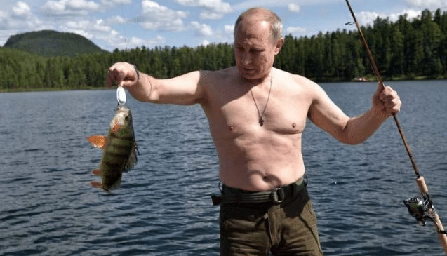Leaders at G7 mock bare-chested horseback rider Putin