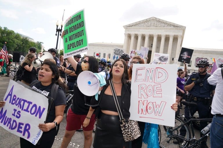 US Supreme Court strikes down constitutional right to abortion