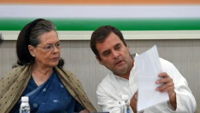 Photo of Sonia Gandhi hospitalised with Covid