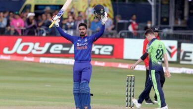Photo of India survive scare in tense T20 win over Ireland