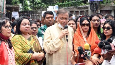 Photo of BNP’s slogan proves Zia was involved in Bangabandhu killing: Hasan Mahmud