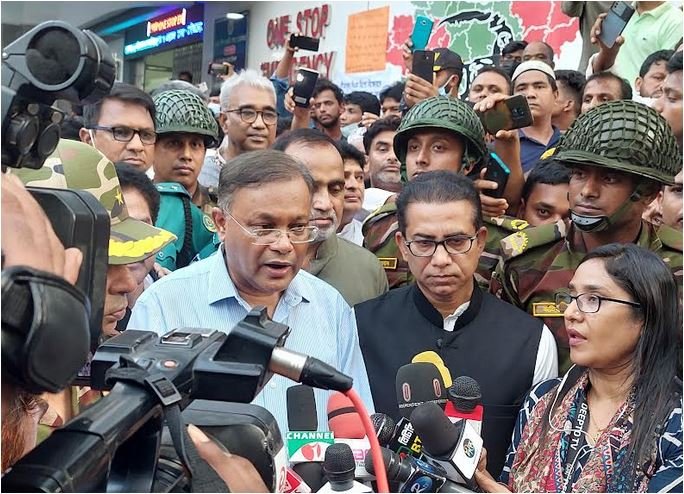 Probe to be unearthed whether Ctg depot fire was sabotage: Hasan Mahmud