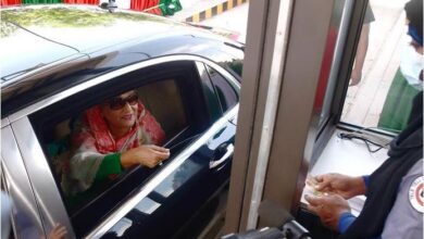 Photo of PM first pays toll of Padma Bridge