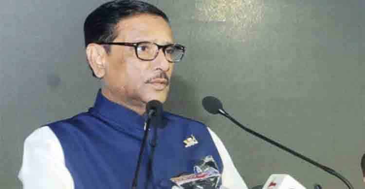 Govt believes in democratic rights of all: Obaidul Quader