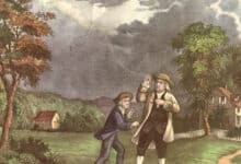 Photo of On this day June 10, Benjamin Franklin flies kite during thunderstorm