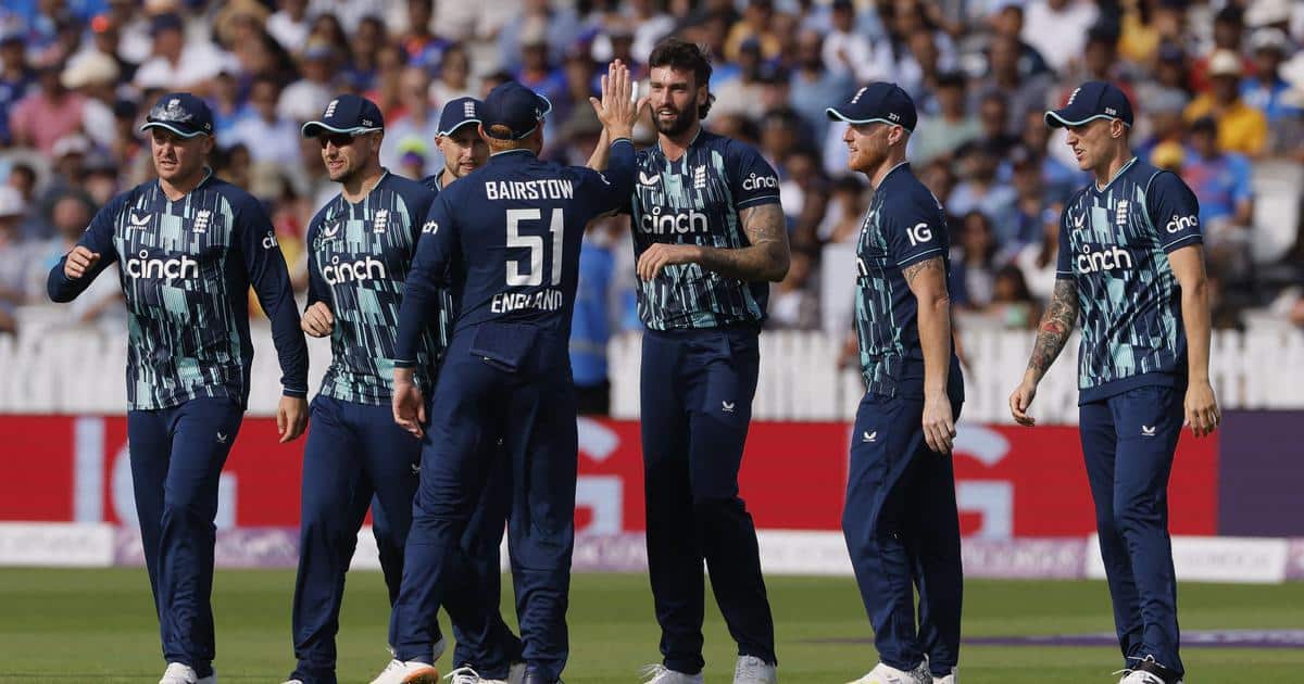 Second ODI: Reece Topley stars as England defeat India by 100 runs to level series