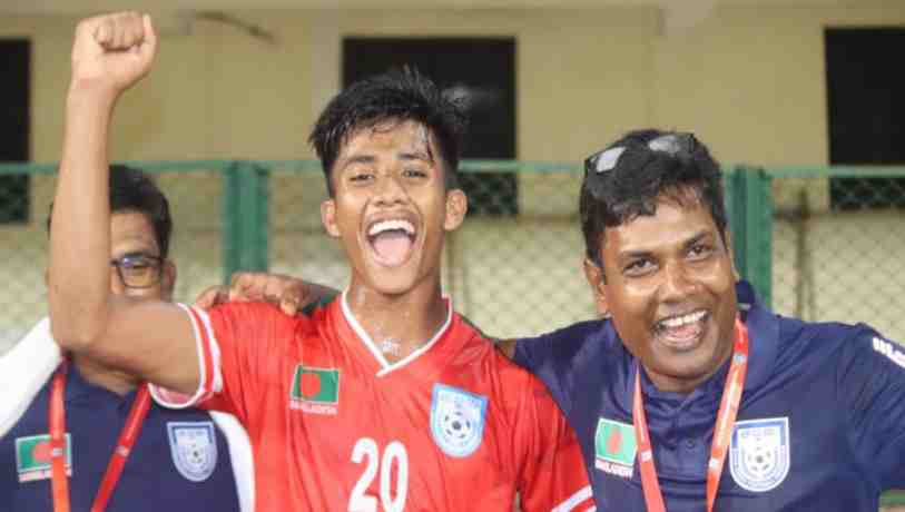 Winning start for Bangladesh in SAFF U-20 Championship