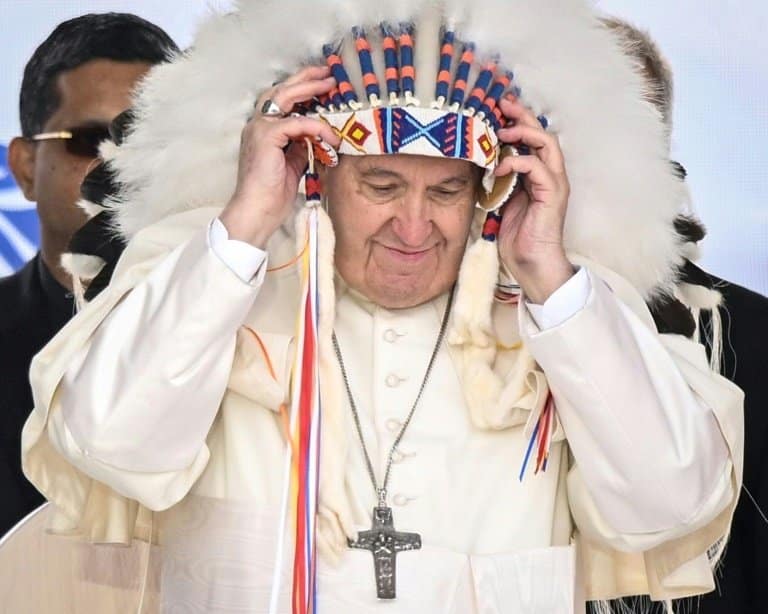 Pope apologizes for 'evil' of Indigenous abuse in Canada